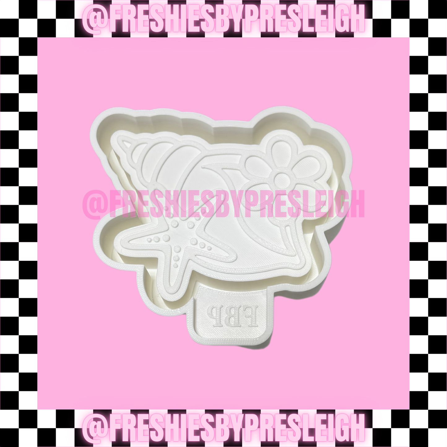 Summer Seashell Freshie Mold