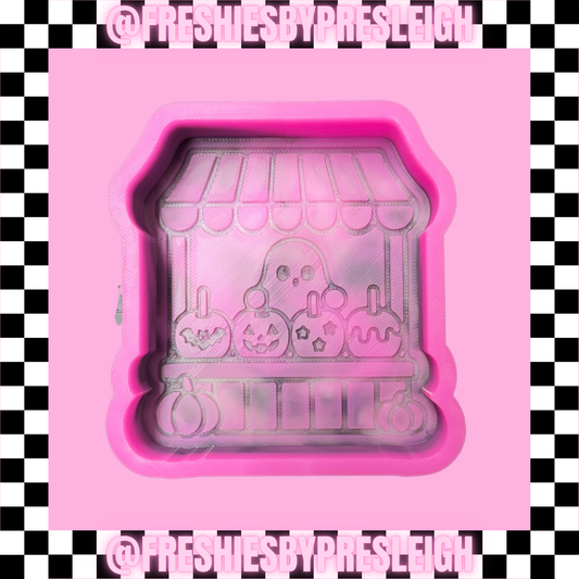 Spooky Apple Stand Freshie Mold