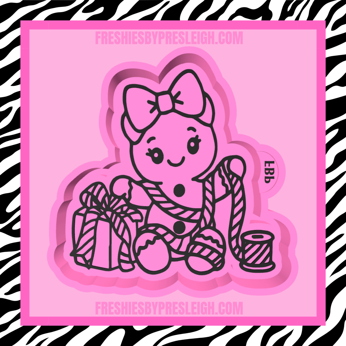 Gingerbread Girl Freshie Mold