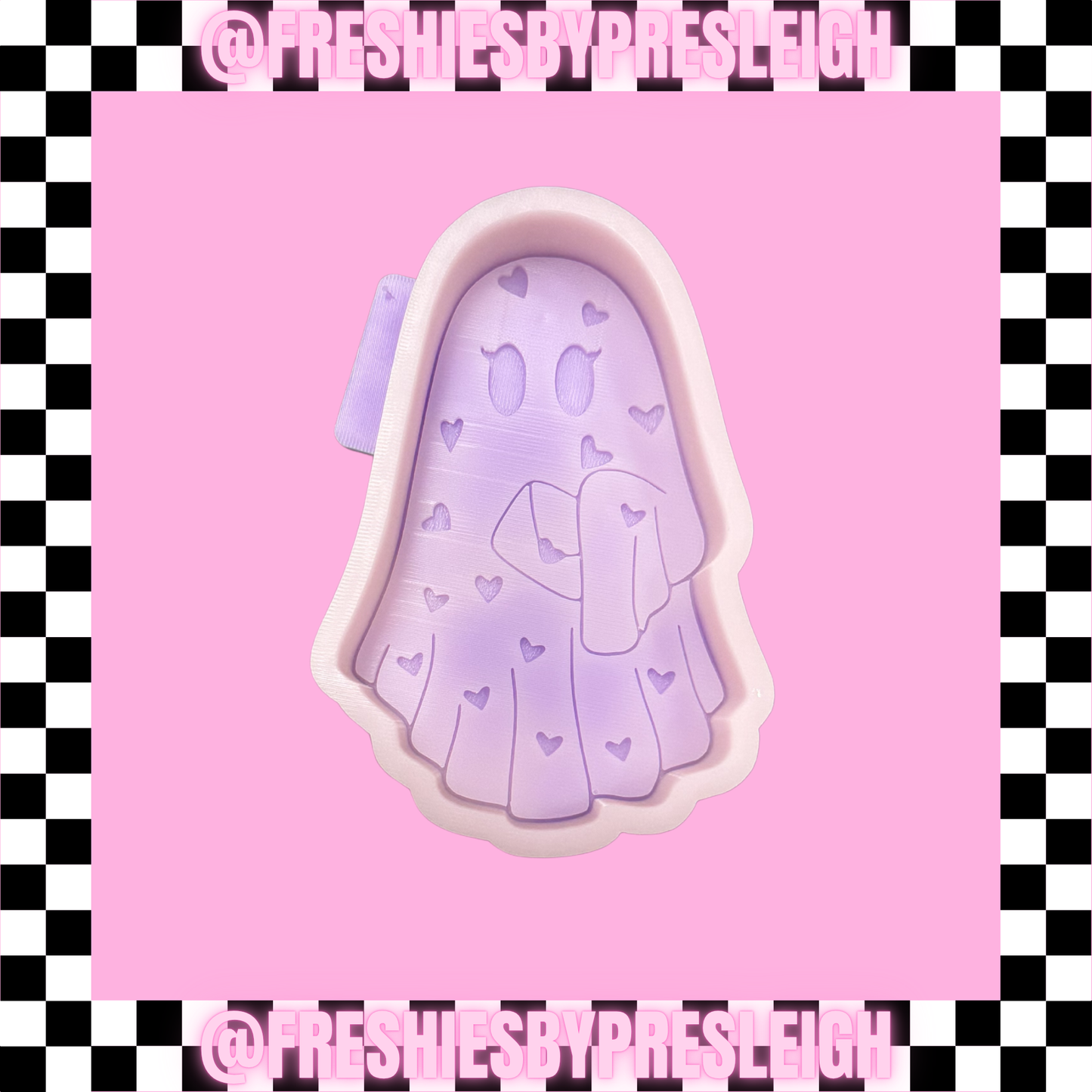Girly Ghost Freshie Mold