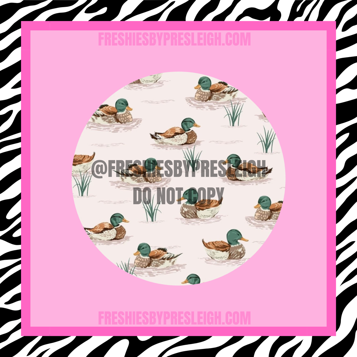Duck Pond Freshie Cardstock