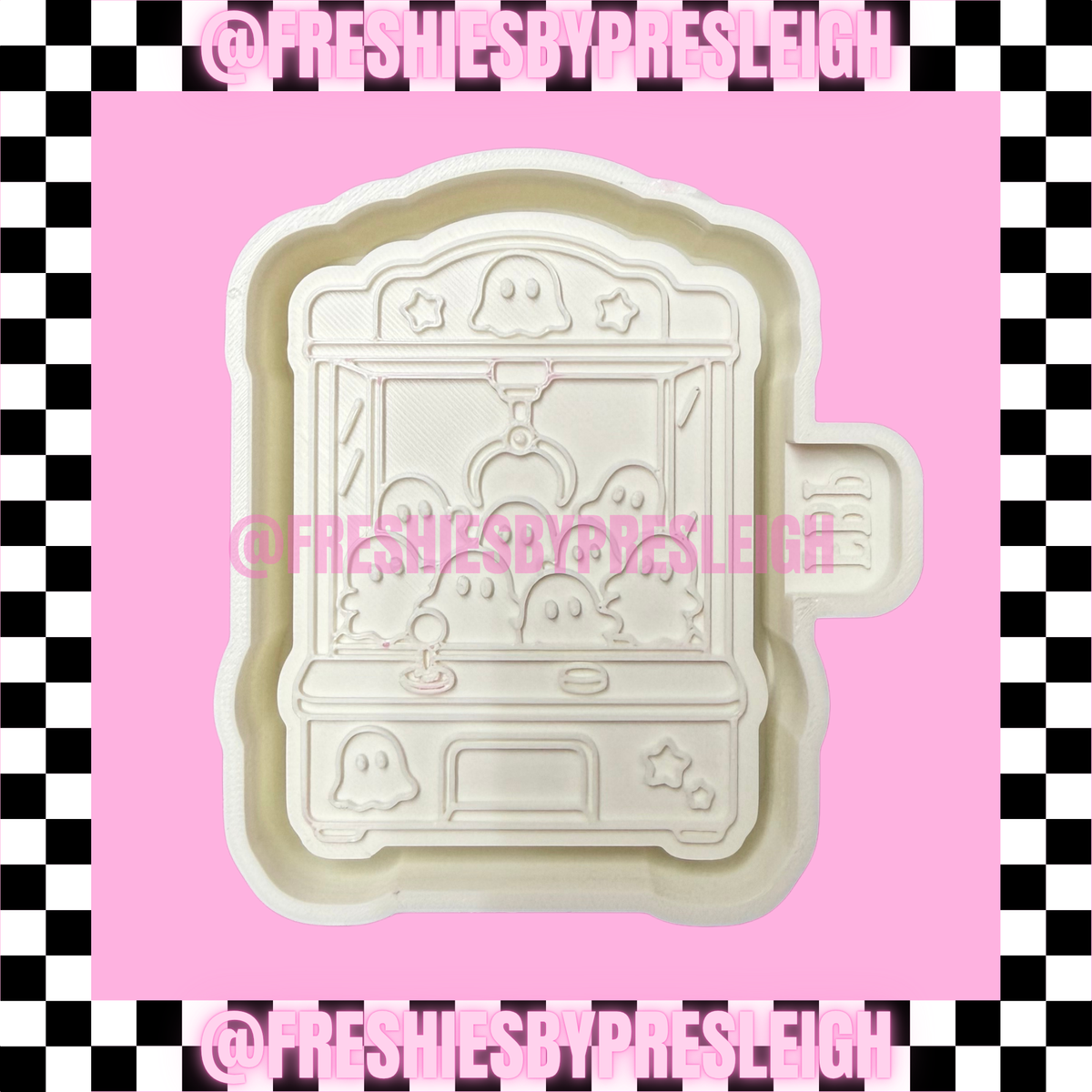 Ghost Claw Machine Freshie Mold