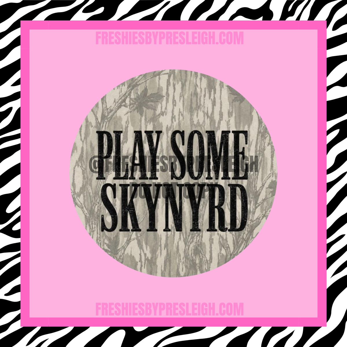 Camo Play Some S Freshie Cardstock