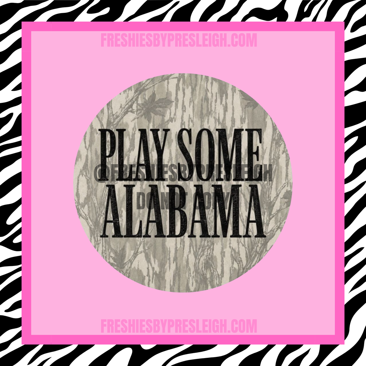 Camo Play Some A Freshie Cardstock