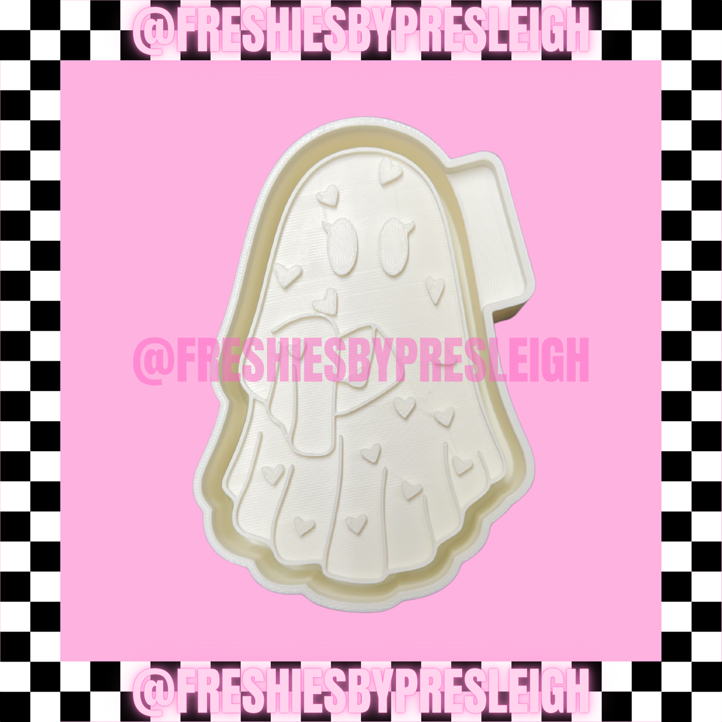 Girly Ghost Freshie Mold