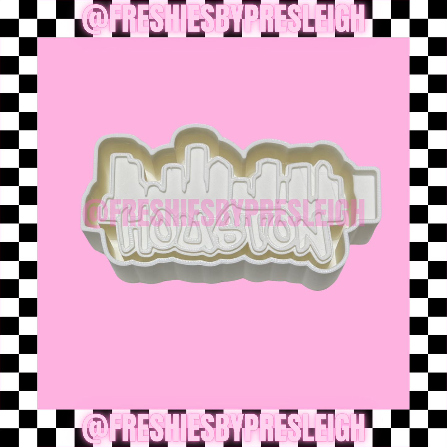 Houston Skyline Freshie Mold