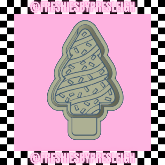 Sprinkle Snack Cake Freshie Mold