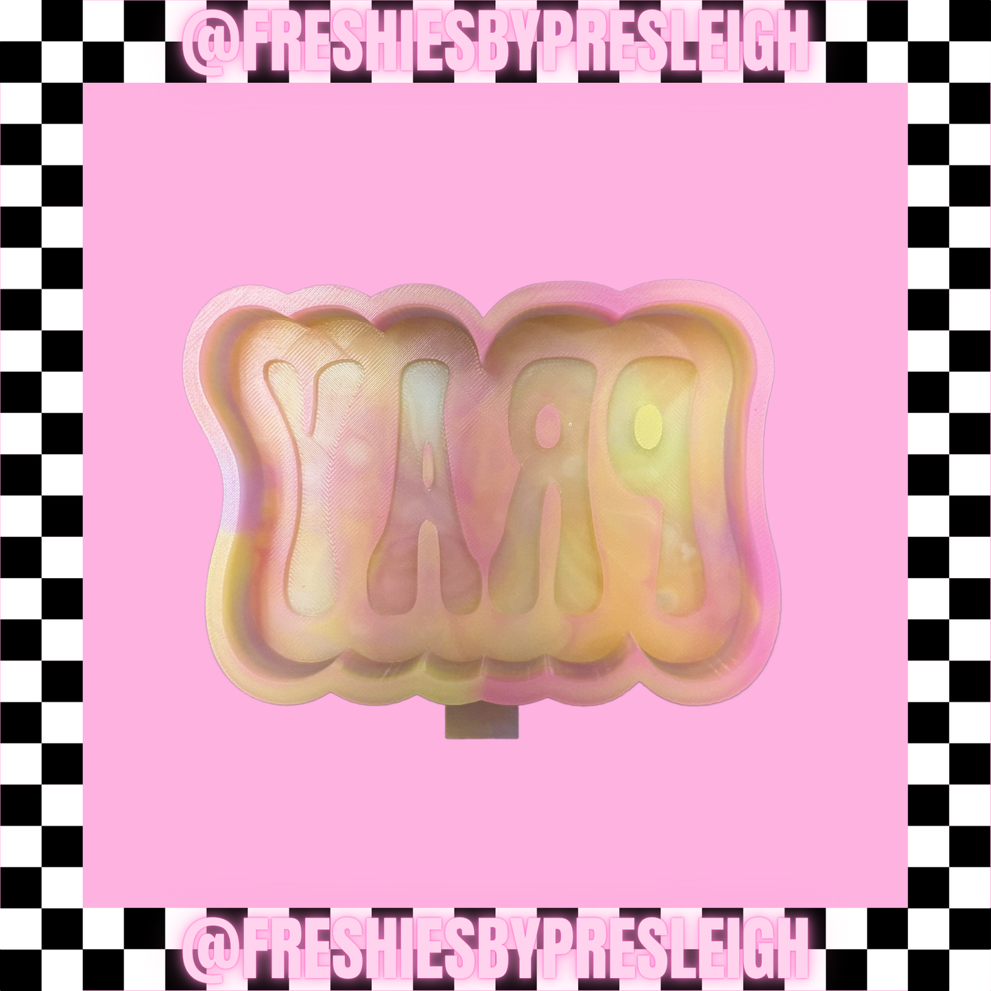 Groovy Pray Freshie Mold