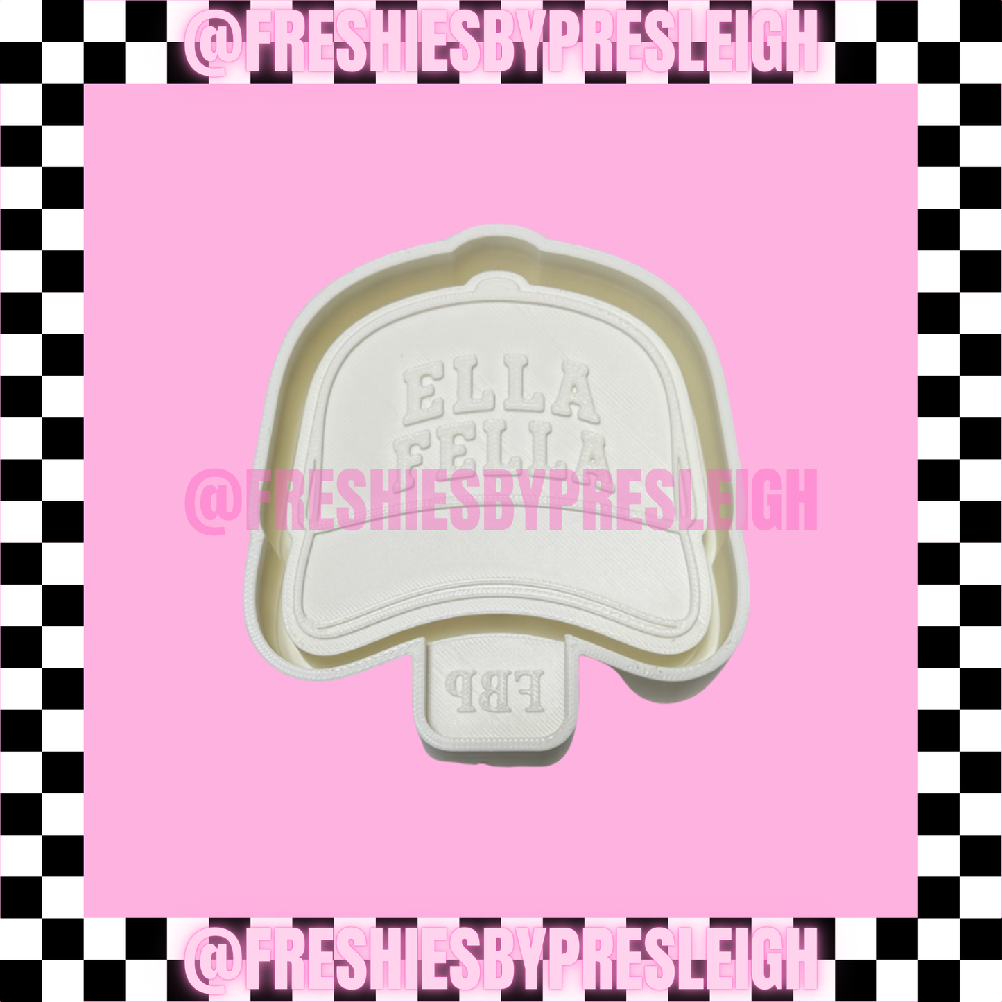 Ella Fella Cap Freshie Mold