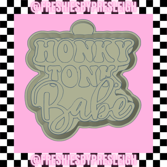 Honky Tonk Babe Freshie Mold