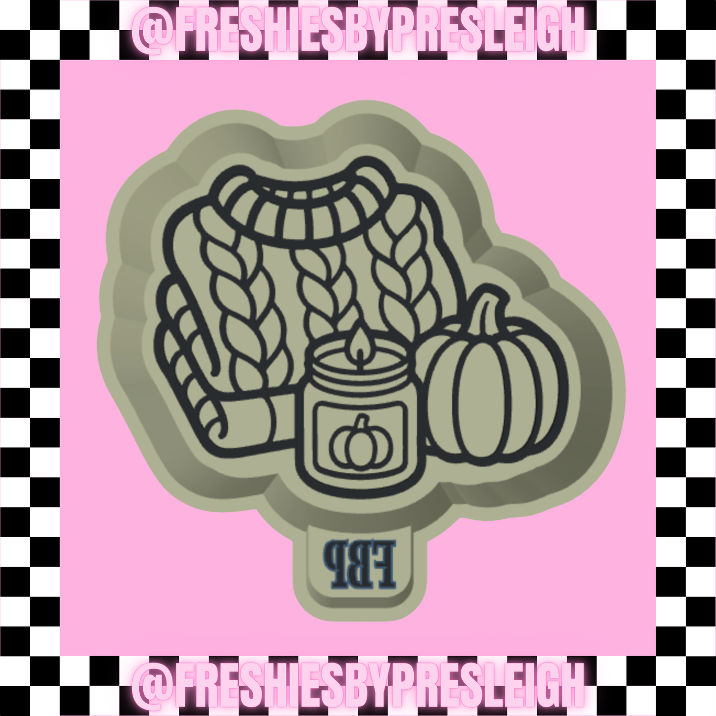 Fall Vibes Freshie Mold