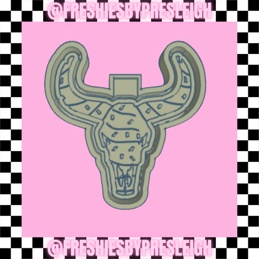Lil D Snack Cake Bull Freshie Mold