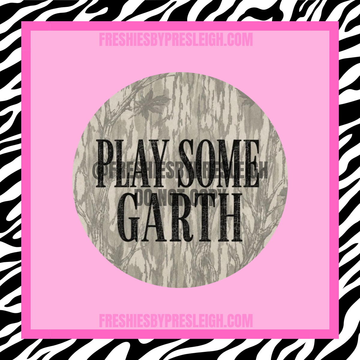 Camo Play Some G Freshie Cardstock