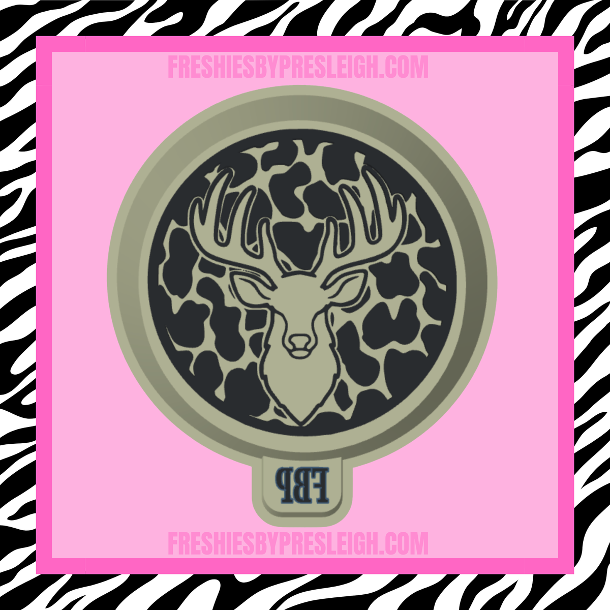 Camo Buck Freshie Mold