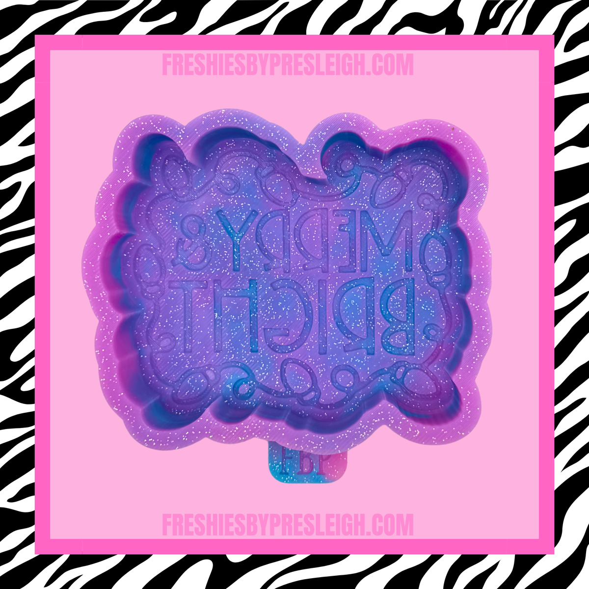 Merry & Bright Freshie Mold