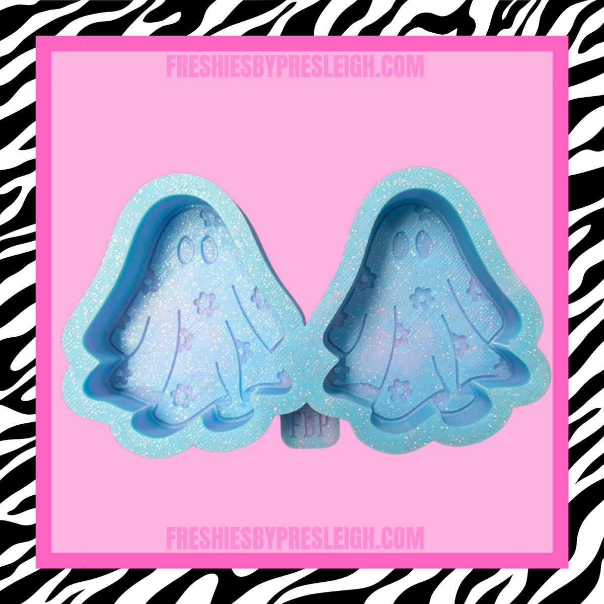 Floral Ghost Vents Freshie Mold