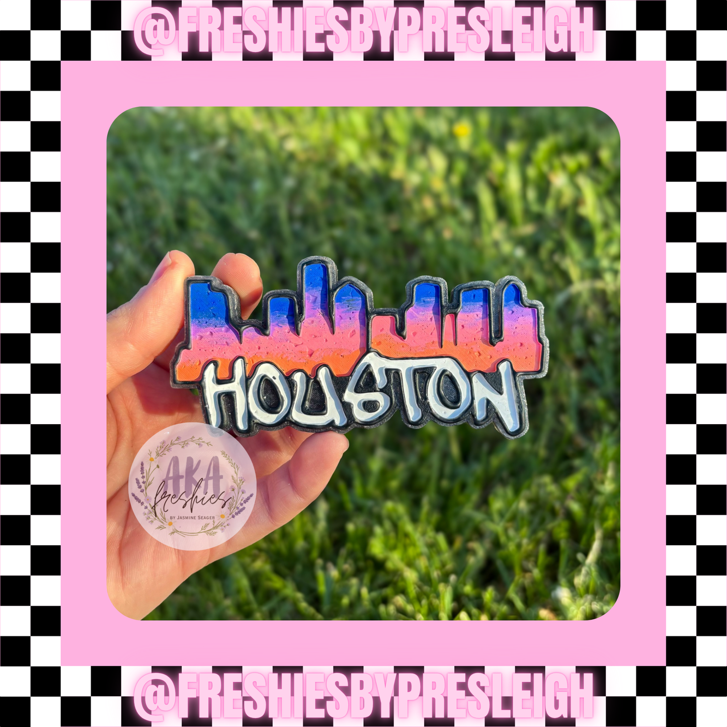 Houston Skyline Freshie Mold
