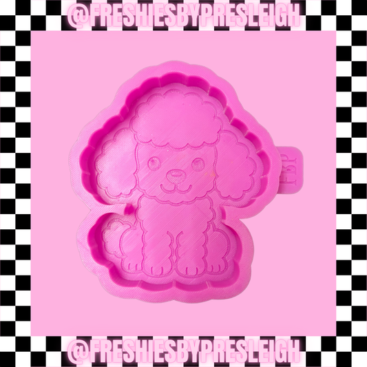 Poodle Freshie Mold