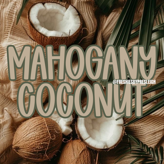 Mahogany Coconut Pre-Scented Freshie Beads