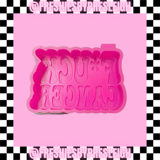 F Cancer Freshie Mold