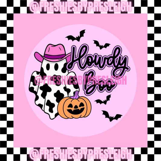 Howdy Boo Freshie Card Stock