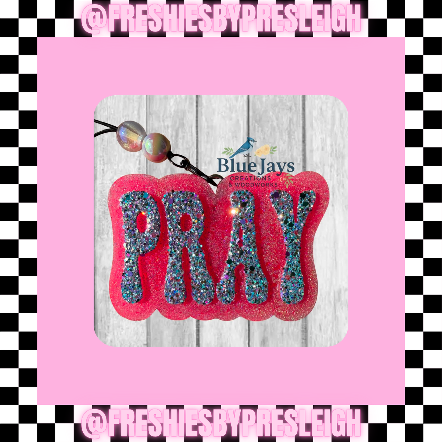 Groovy Pray Freshie Mold
