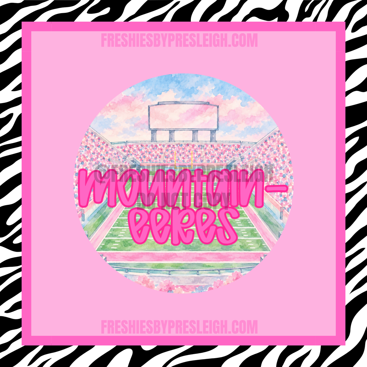 Pastel Mountaineeres Freshie Cardstock