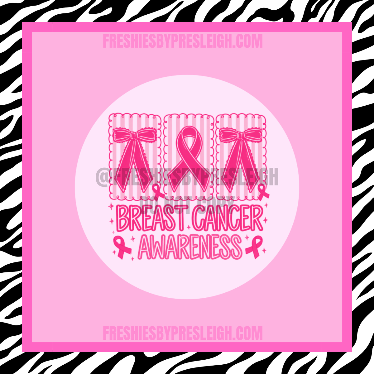 Breast Cancer Awareness Ribbon Trio