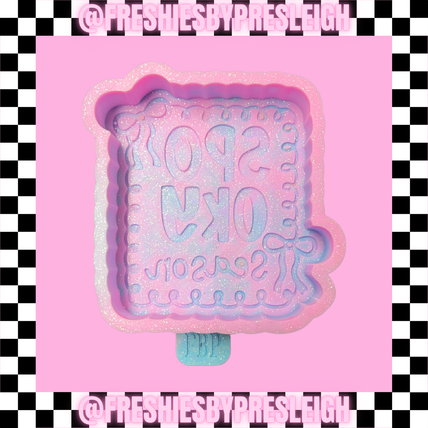 Squiggly Spooky Season Freshie Mold