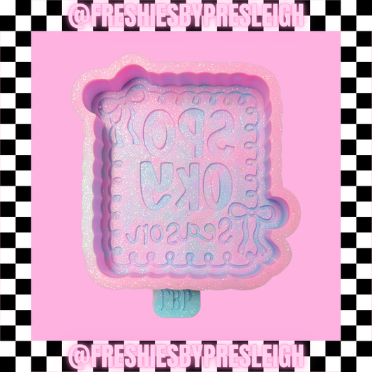 Squiggly Spooky Season Freshie Mold