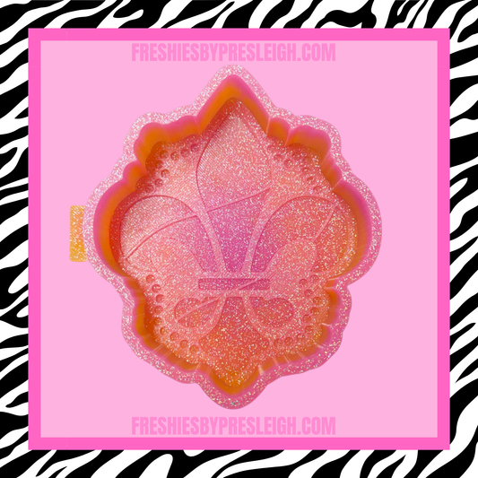 Mardi Gras Fluer De Lis Freshie Mold