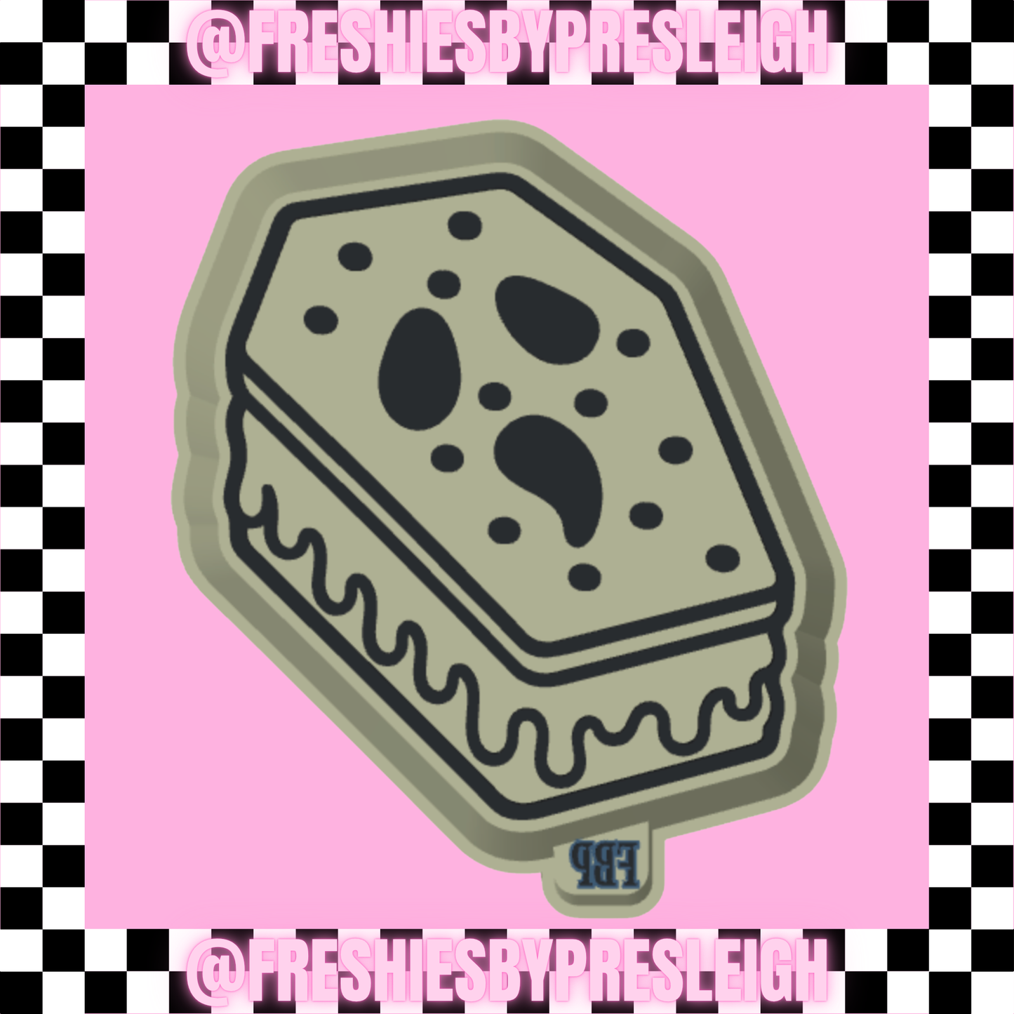 Screamwitch Freshie Mold
