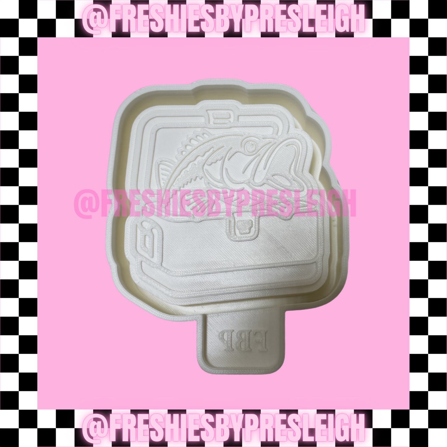 Bass Cooler Freshie Mold