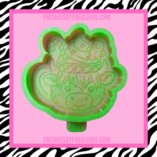 Highland Cow Mug Freshie Mold
