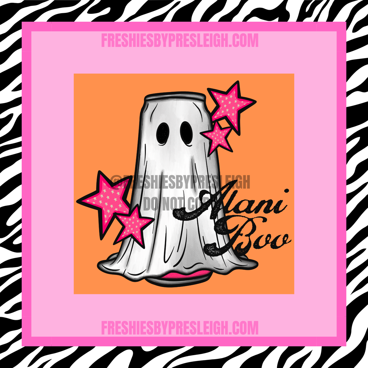A Energy Boo Freshie Cardstock