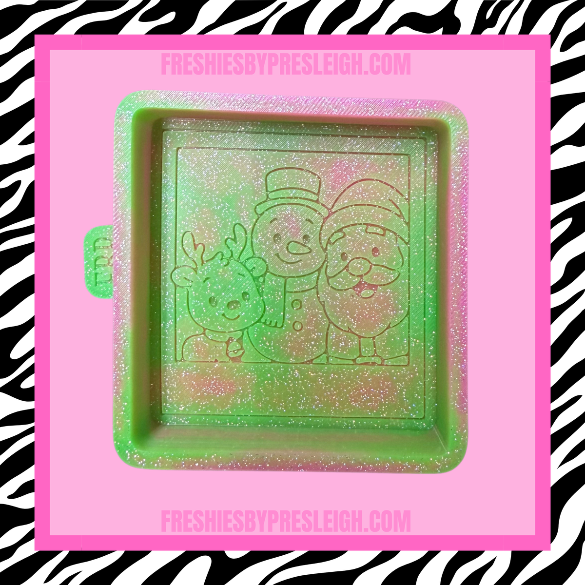 Christmas Polaroid Freshie Mold