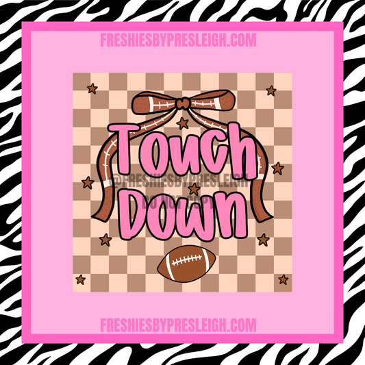 Touch Down Freshie Cardstock