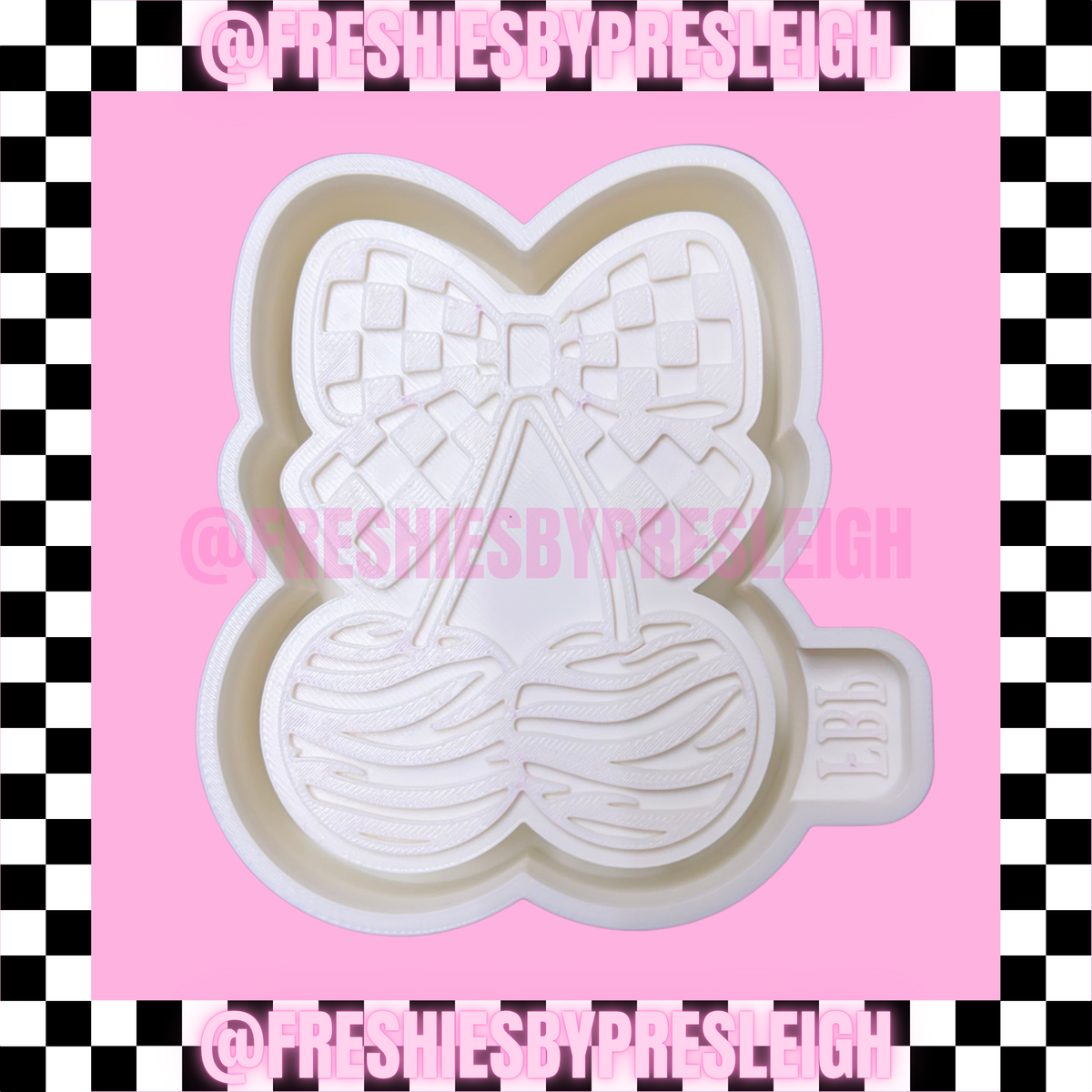 Zebra Cherries Freshie Mold
