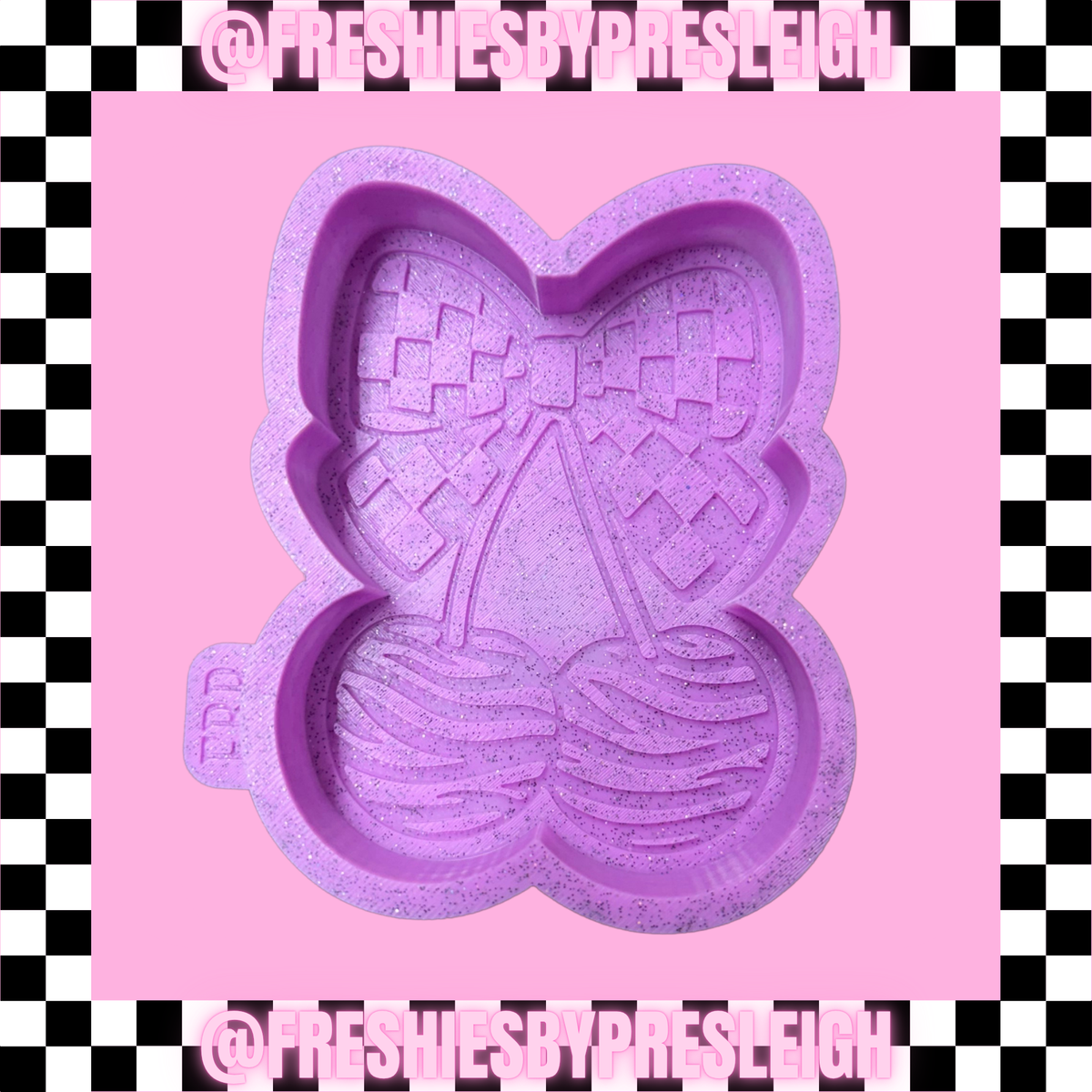 Zebra Cherries Freshie Mold
