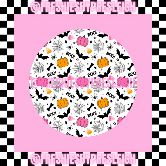 Halloween Boo Freshie Card Stock