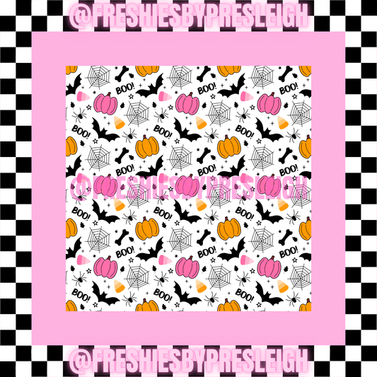 Halloween Boo Freshie Card Stock